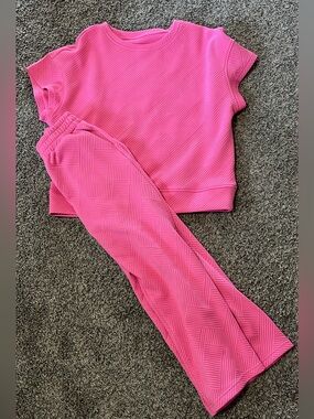 Pink matching set